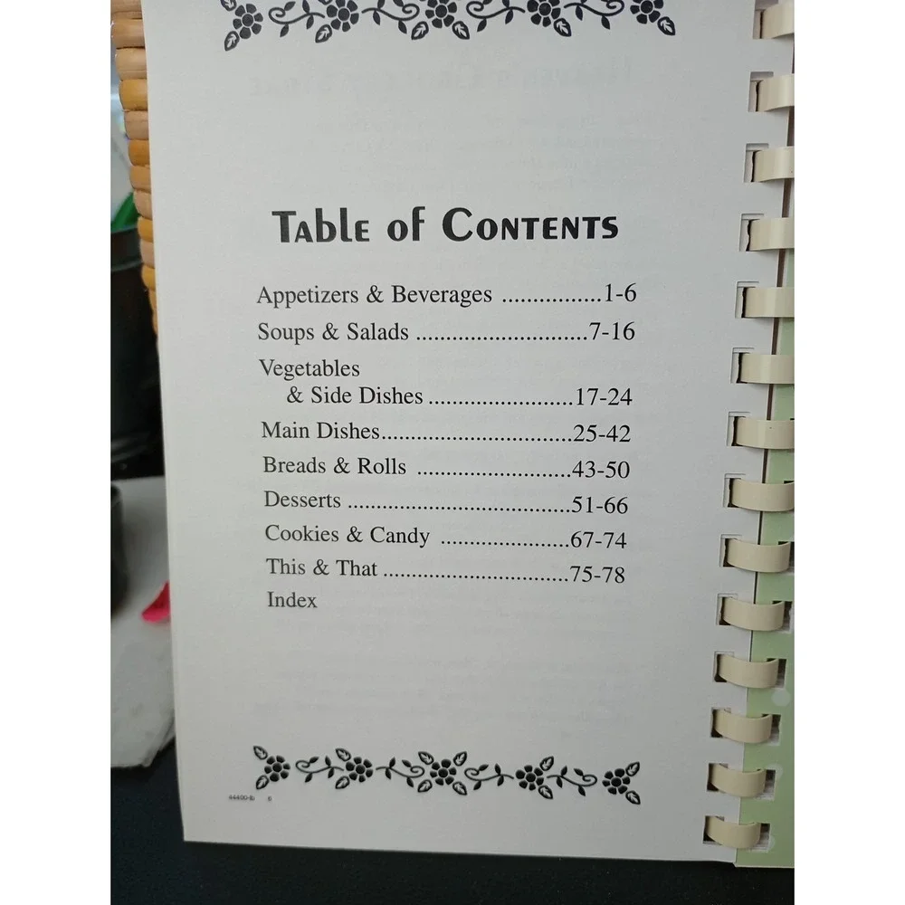 Lower United Methodist Church Cookbook Hartfield,‎ VA 2002 Spiral